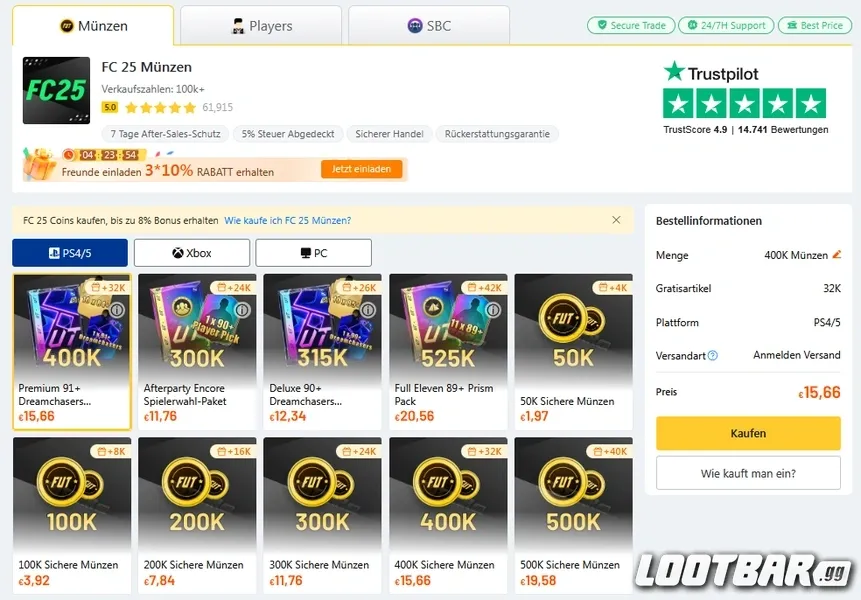 fc 25 coins