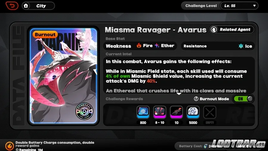 Miasma Ravager -Avarus