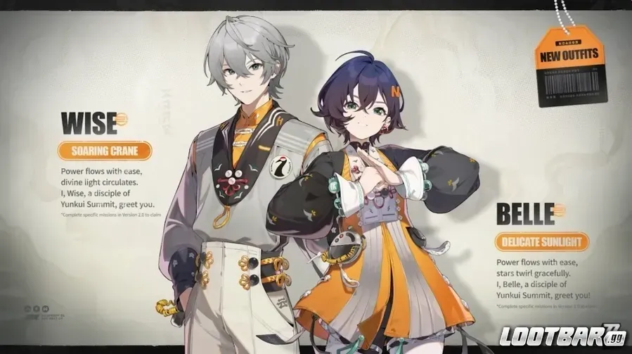 ZZZ 2.0 New Skins - Belle & Wise