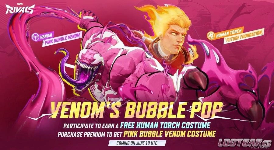 New Event - Venom's BUBBLE POP Event