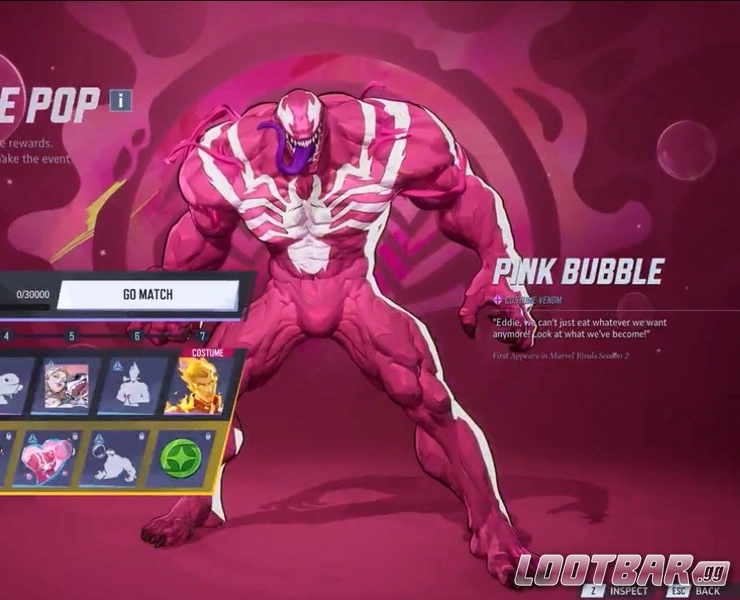 Pink Bubble Venom