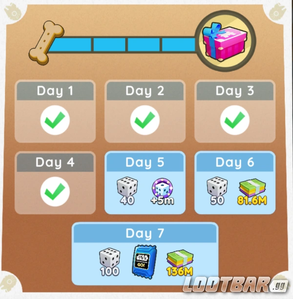 monopoly go daily treats