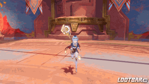 Genshin Impact Ineffa Normal Attack