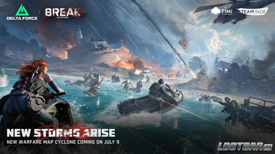 Warfare New Map - Cyclone