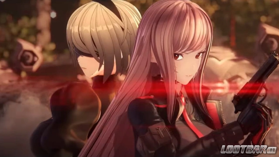 2B and Rapi in NIKKE.