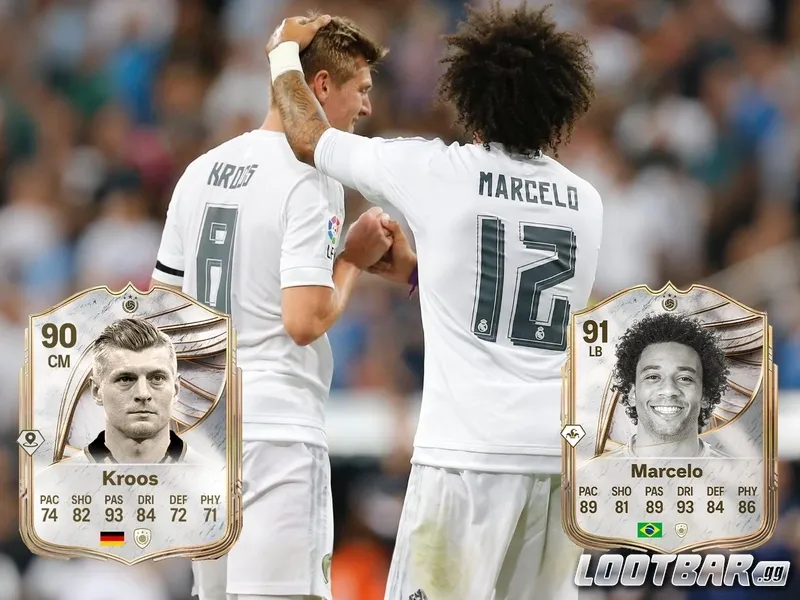 FC26 Icon Kroos and Marcelo