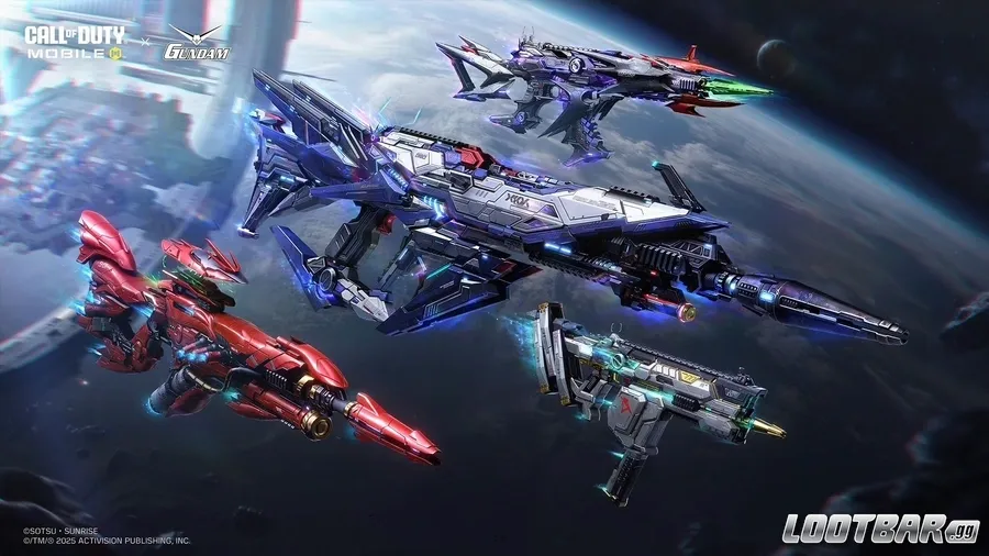 Gundam. 4 Legendary Weapons 