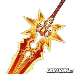 Genshin Impact Mavuika signature weapon - A Thousand Blazing Suns