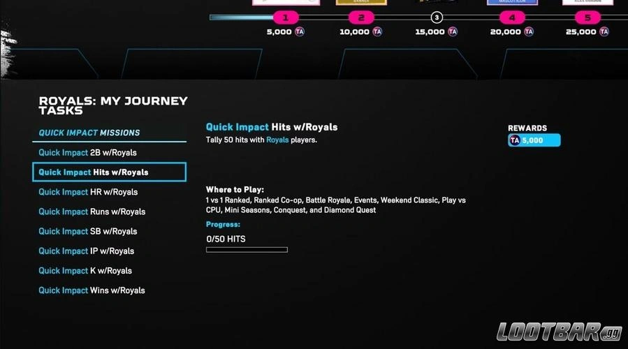 MLB The Show 25 Team Affinity Missions