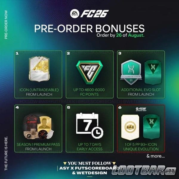 FC26 Pre-order Bonus