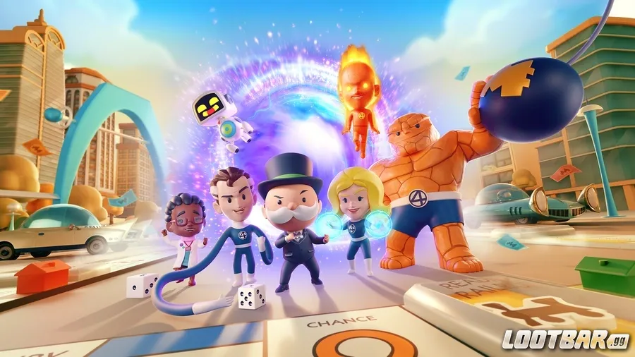 monopoly go x fantastic four