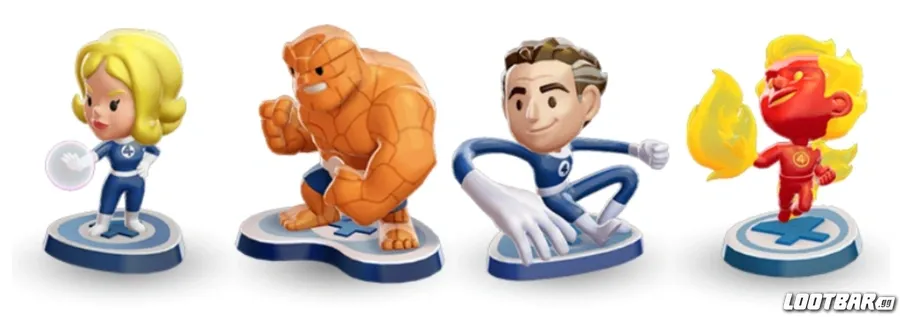 fantastic four tokens