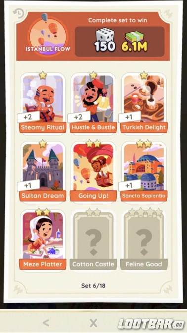 Monopoly Go Stickers
