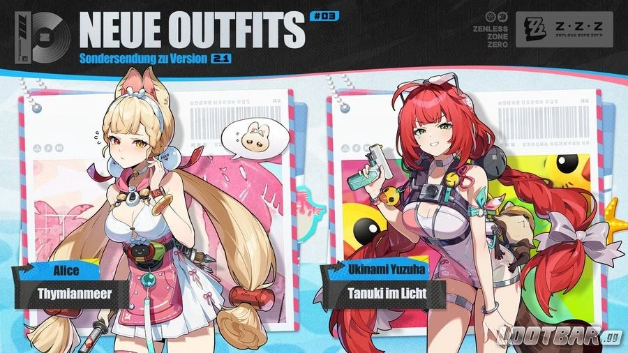 zzz neue skins