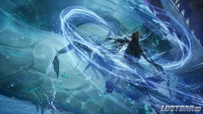 Infinity Nikki Blue Tears season trailer screenshot.