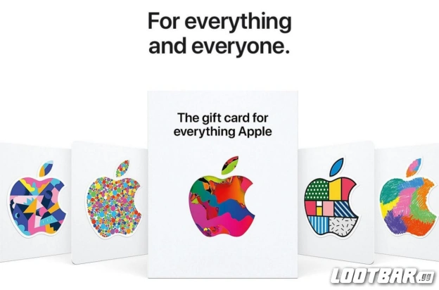 Alt text: Apple store gift cards