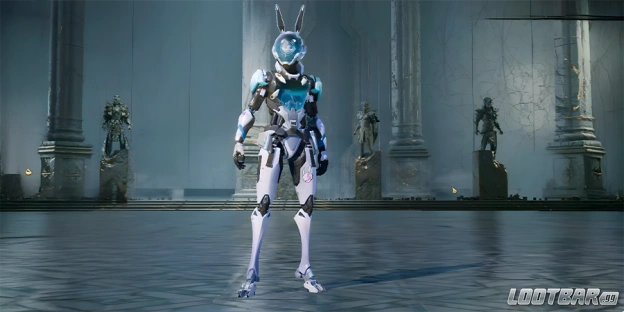 The New Pulsar Legionnaire Gilt Suit on Display Looking Bunny-tastic