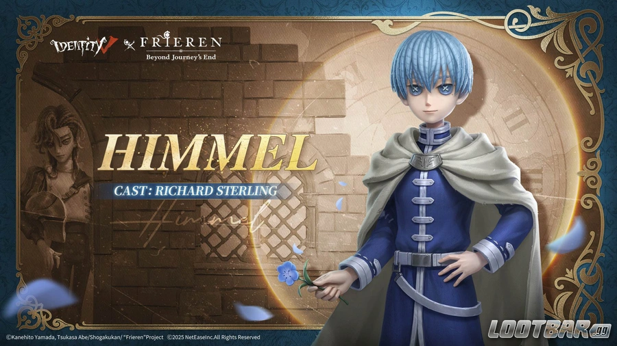 Himmel the Hero in Identity V x Frieren promotional art.