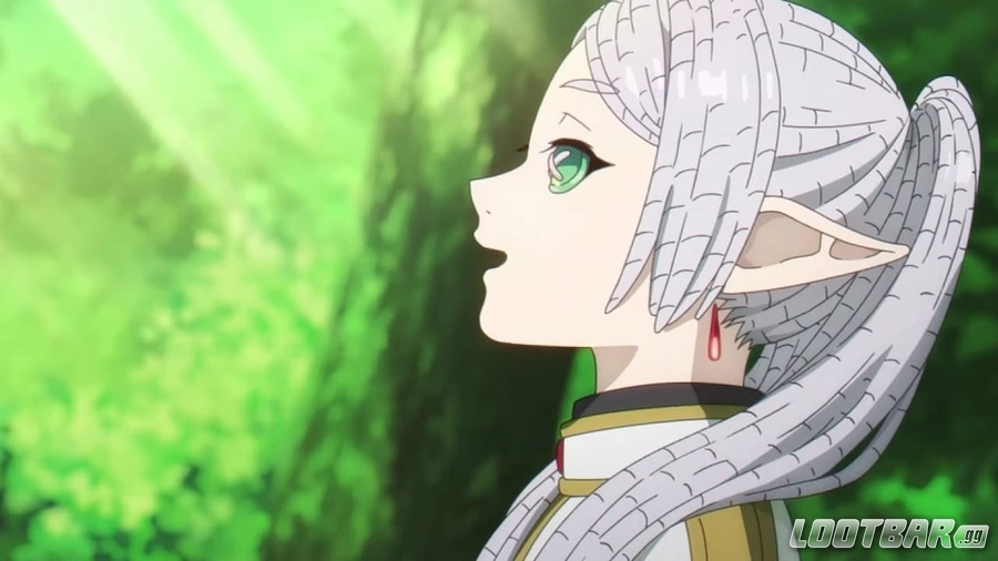 Screenshot from the Identity V x Frieren crossover reveal.