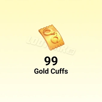 99 Gold Cuffs | Lands of Jail