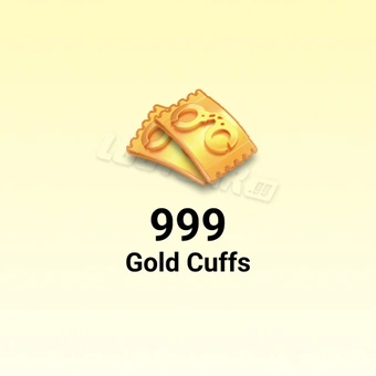 999 Gold Cuffs | Lands of Jail