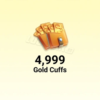4999 Gold Cuffs | Lands of Jail