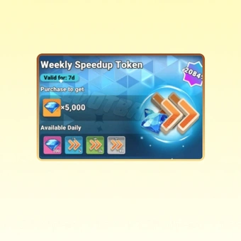 Weekly Speedup Token | Lands of Jail