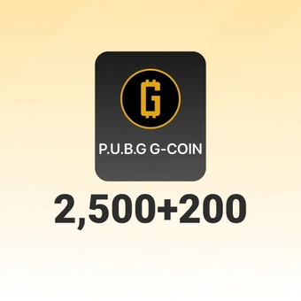 2500+200 G-Coin | P.U.B.G G-Coin