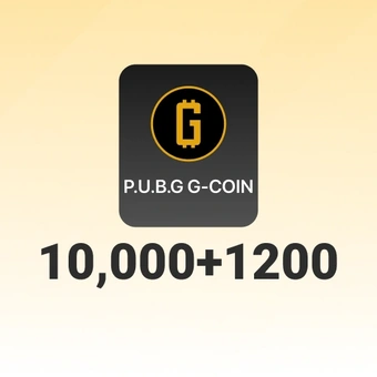 10000+1200 G-Coin | P.U.B.G G-Coin