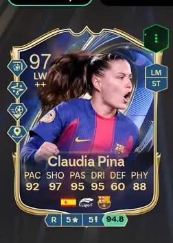 Claudia Pina Medina TOTS: Fast FC 26 Coins